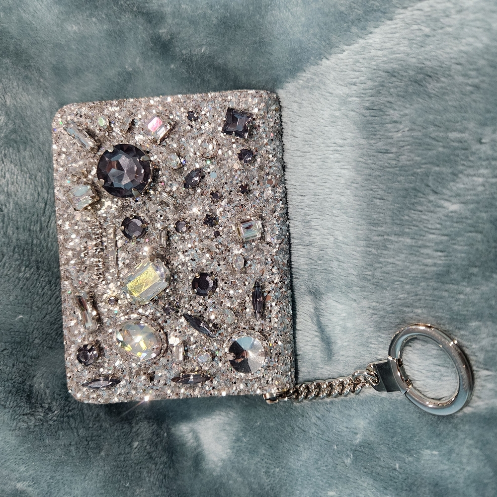 Kate Spade Silver Key & Card Holder